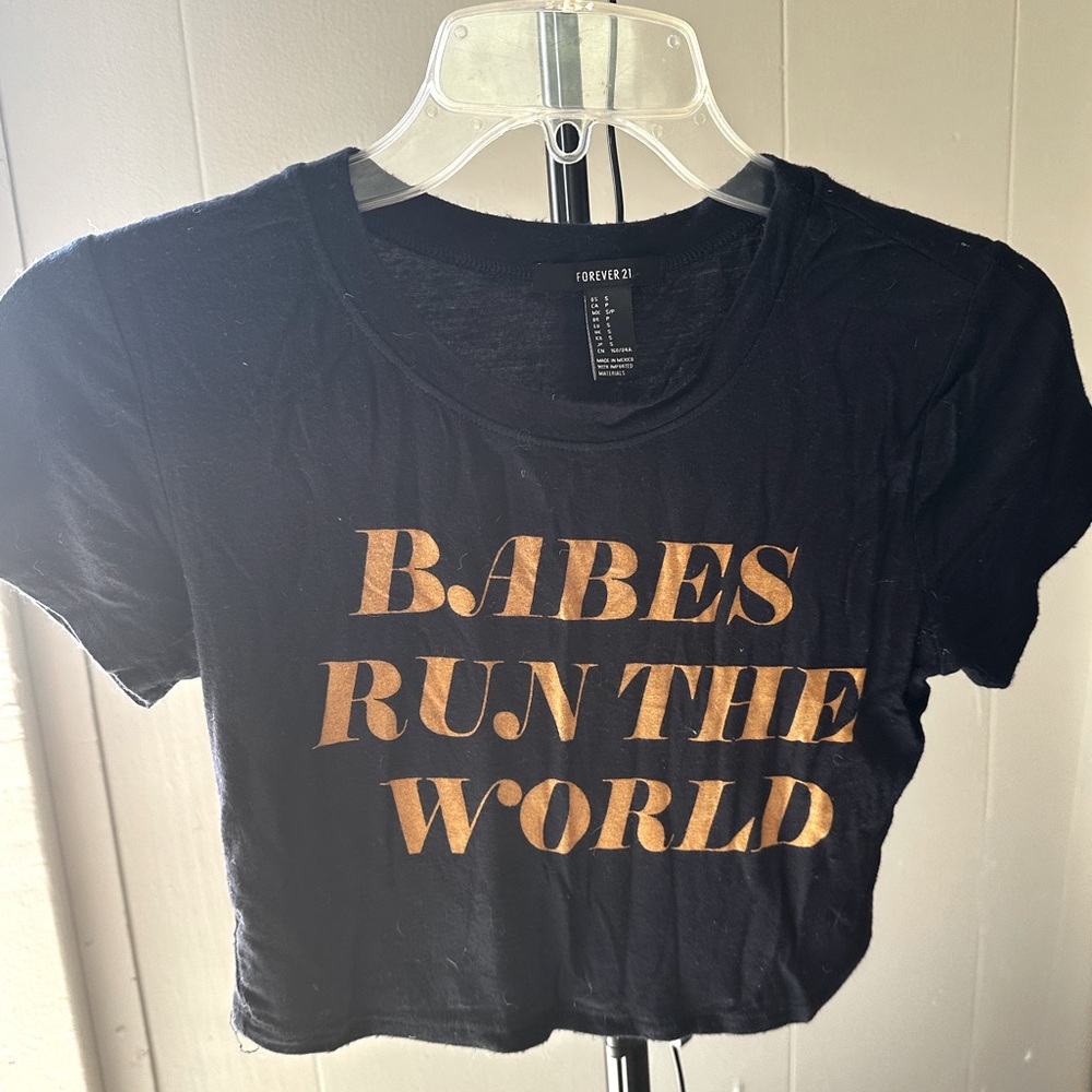 Small crop forever 21 top